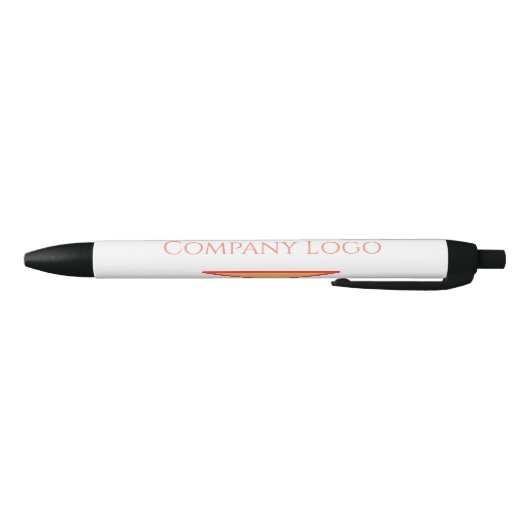 Custom Company Logo Pens – Branding en Evenementen Zwarte Inkt Pen (Bodem)