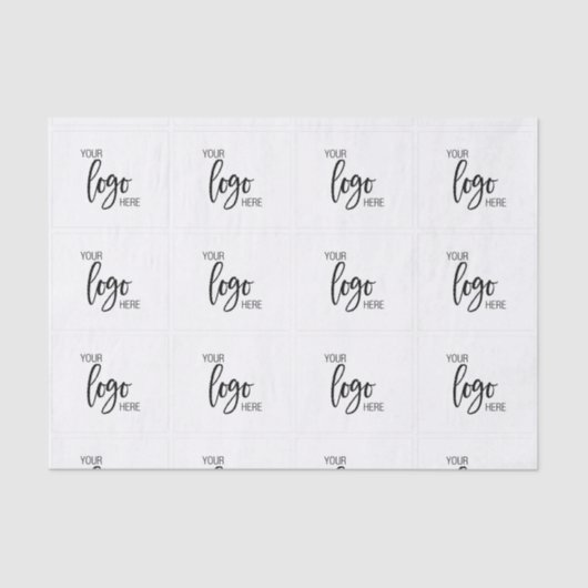 Custom Company Logo Personal Branding Zakelijk Tissuepapier (Voorkant)