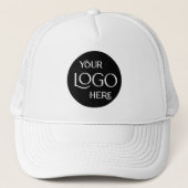 Custom Company Logo Personeel Medewerker Trucker Pet (Voorkant)