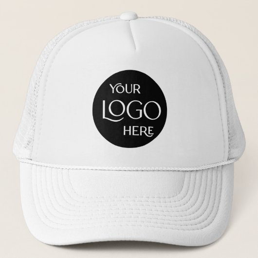 Custom Company Logo Personeel Medewerker Trucker Pet (Voorkant)