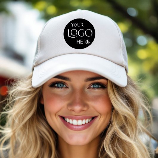 Custom Company Logo Personeel Medewerker Trucker Pet