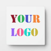 Custom Company Logo Plaque Uw relatiegeschenk Fotoplaat (Voorkant)