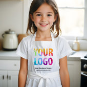 Custom Company Logo Promotion Uniform School Kinder Schort