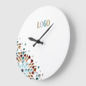 Custom Company Logo Promotional Branded Large Grote Klok (Hoek)