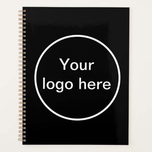 Custom Company Logo Promotional Weekly Planner (Voorkant)