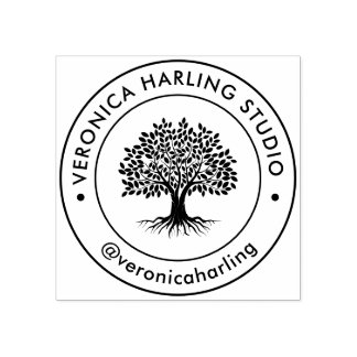 Custom Company Logo Rubber Stamp – Design  Rubberstempel