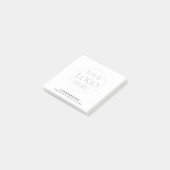 Custom Company Logo Simple Promotional Business Post-it® Notes (Schuin)