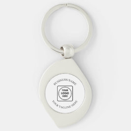 Custom Company Logo Slogan Promo Keychains
