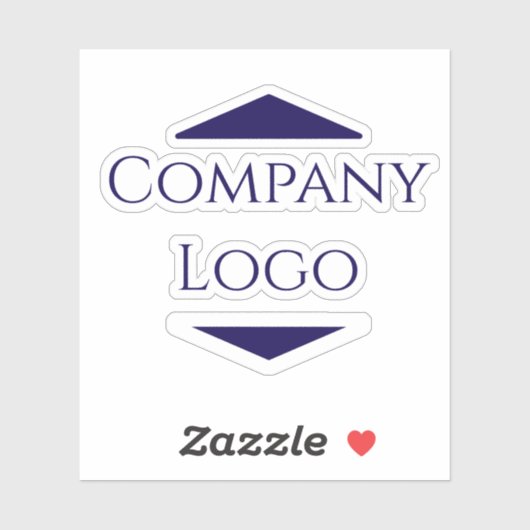 Custom Company Logo Stickers (Vel)