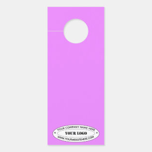 Custom Company Logo Tekst Deur Hanger Kies Kleuren