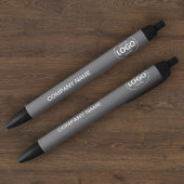 Custom Company Logo & Tekst Grijze Pen