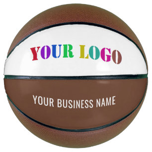 Custom Company Logo Tekst Promotionele Basketbal
