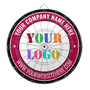 Custom Company Logo Tekst Uw Business Dart Board Dartbord