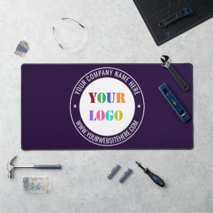 Custom Company Logo Tekst Uw Business Desk Mat