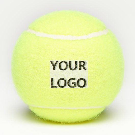 Custom Company Logo Tennisballen Sjabloon (Achterkant)