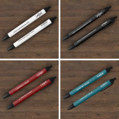 Custom Company Logo & Text Blue Pen