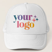 Custom Company Logo Trucker Hoed Trucker Pet (Voorkant)