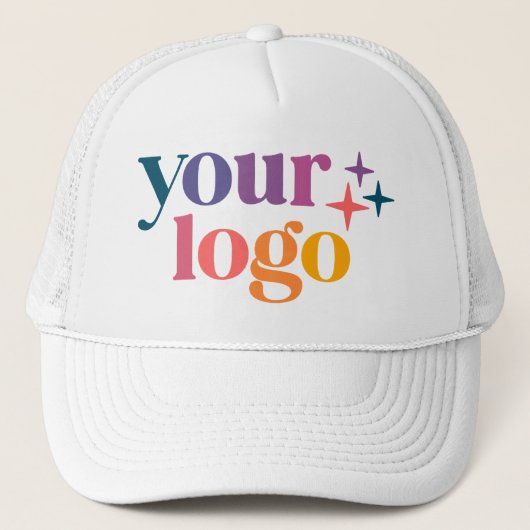 Custom Company Logo Trucker Hoed Trucker Pet (Voorkant)