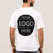 Custom Company logo tshirt Great Corporat Gift Ido (Achterkant)