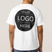 Custom Company logo tshirt Great Corporat Gift Ido (Achterkant)