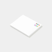 Custom Company Logo Uw Bedrijf Post-it® notes (Schuin)