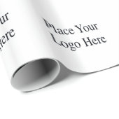 Custom Company Logo Wrapping Paper Cadeaupapier (Rol Hoek)