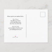 Custom Company Office Building Business Moving Aankondigingskaart (Achterkant)