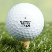 Custom Company Personalized Blank Branded Golfballen