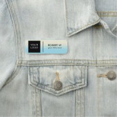 Custom Company Professional Business Logo Ombre Naamplaatje (In situ)