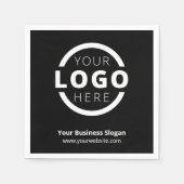 Custom Company Promotion Business Logo-merk Servet (Voorkant)