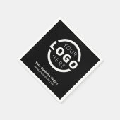 Custom Company Promotion Business Logo-merk Servet (Hoek)