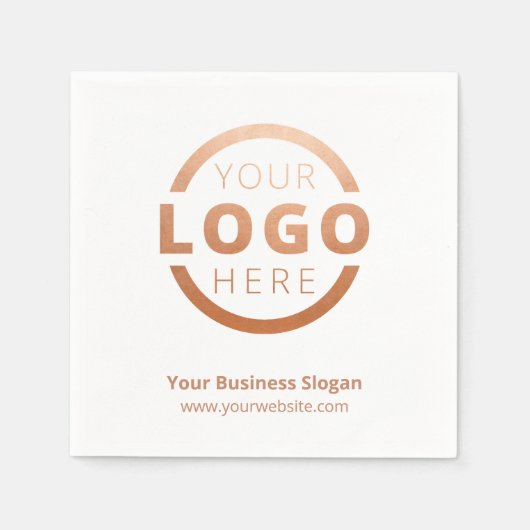 Custom Company Promotion Business Logo-merk Servet (Voorkant)