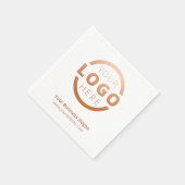 Custom Company Promotion Business Logo-merk Servet (Hoek)