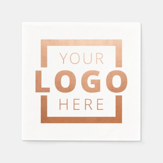 Custom Company Promotion Business Logo-merk Servet (Voorkant)