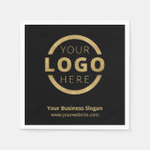 Custom Company Promotion Business Logo-merk Servet (Voorkant)