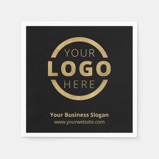 Custom Company Promotion Business Logo-merk Servet (Voorkant)