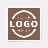 Custom Company Promotion Business Logo-merk Servet (Voorkant)