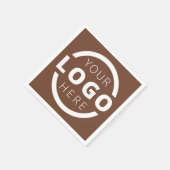 Custom Company Promotion Business Logo-merk Servet (Hoek)