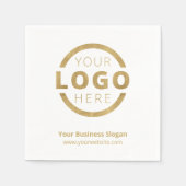 Custom Company Promotion Business Logo-merk Servet (Voorkant)