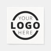 Custom Company Promotion Business Logo-merk Servet (Voorkant)