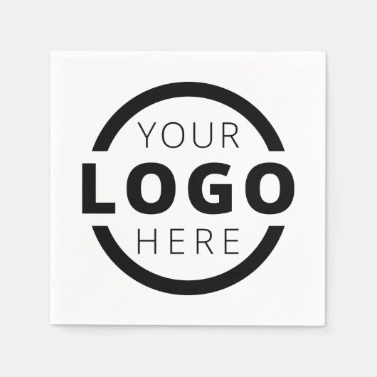 Custom Company Promotion Business Logo-merk Servet (Voorkant)
