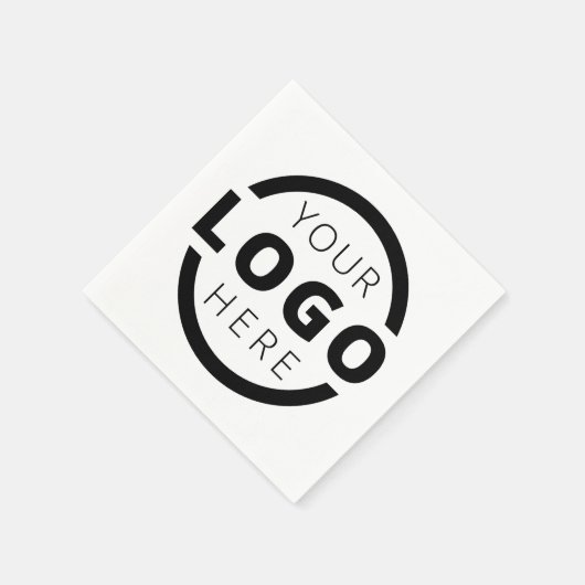 Custom Company Promotion Business Logo-merk Servet (Hoek)