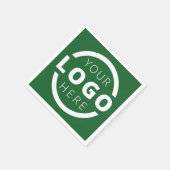 Custom Company Promotion Business Logo-merk Servet (Hoek)