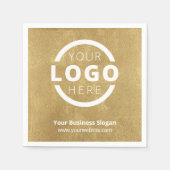 Custom Company Promotion Business Logo-merk Servet (Voorkant)