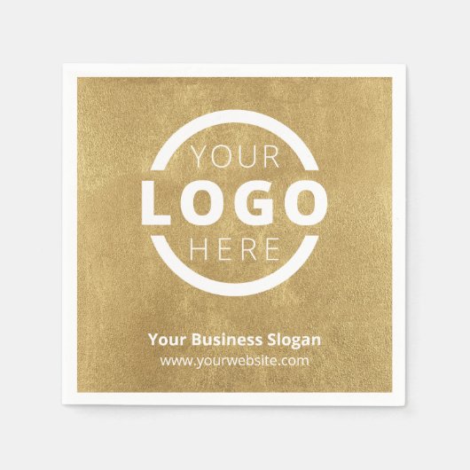 Custom Company Promotion Business Logo-merk Servet (Voorkant)