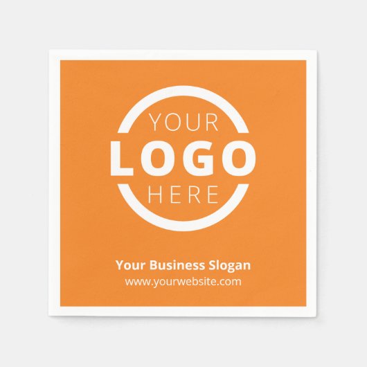 Custom Company Promotion Business Logo-merk Servet (Voorkant)