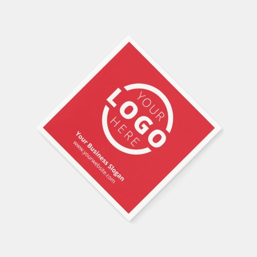 Custom Company Promotion Business Logo-merk Servet (Hoek)