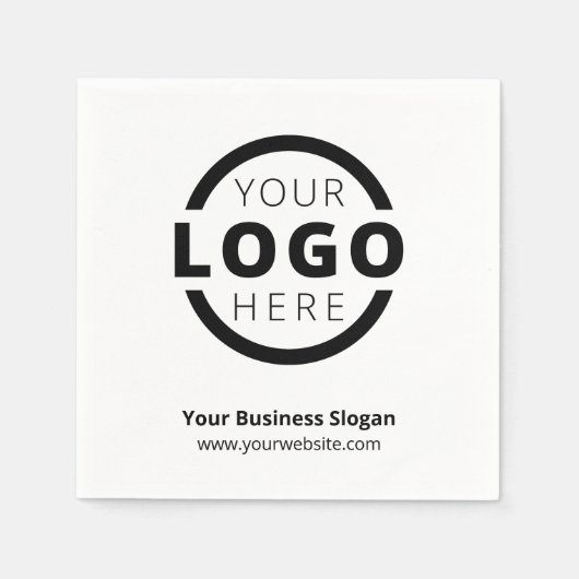 Custom Company Promotion Business Logo-merk Servet (Voorkant)