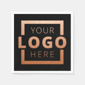 Custom Company Promotion Business Logo-merk Servet (Voorkant)