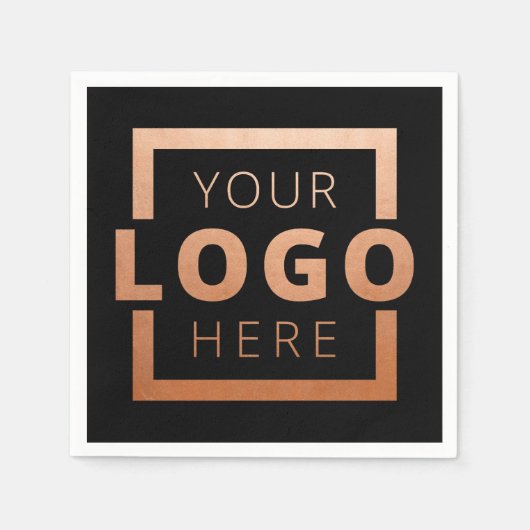 Custom Company Promotion Business Logo-merk Servet (Voorkant)